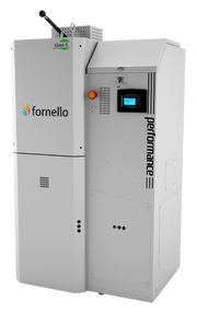 Pachet premium Centrala pe peleti Fornello Slimpel Performance 40 kw, boiler, termostat control de la distanta, pompe electronice, vas expansiune termic si sanitar, vana deviatoare 3 cai, cos inox si fitiguri de baza