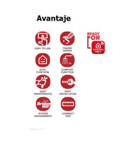 Centrala termica Ariston Clas One System 24 EU 24 kW - numai incalzire si Salus IT500 wifi termostat ambient cu control prin internet, 5 ani garantie
