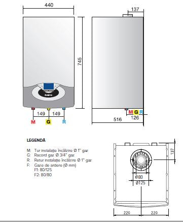 Centrala termica ARISTON GENUS PREMIUM EVO HP 150 EU