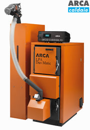 CENTRALA TERMICA AUTOMATA LEMN-PELETI ARCA LPA DUO MATIC 90R – 90KW