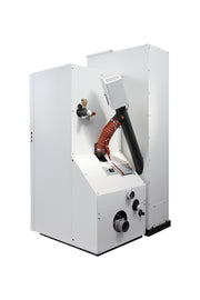 Centrala termica compacta pe peleti Fornello Rossi Camino Compact Automatic 25 kw, pompa de circulatie, vas expansiune, tiraj fortat, curatare automata a arzatorului si a drumurilor de fum, Ecodesign, A+