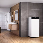 CENTRALA TERMICA CU CONDENSARE VIESSMANN VITODENS 111-F, 25 KW, BOILER INCORPORAT 100 LITRI