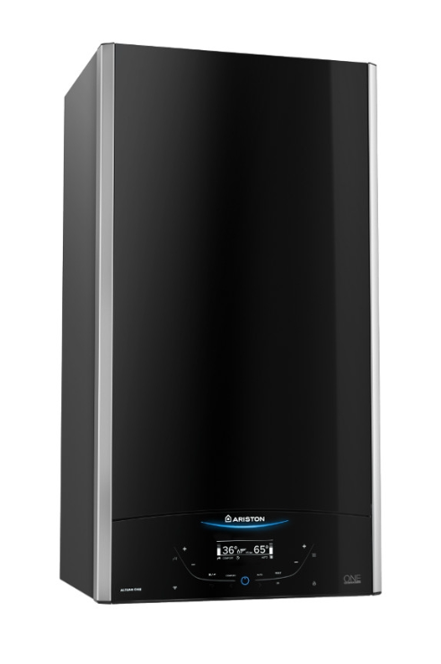 Centrala termica in condensare Ariston Alteas ONE+ NET pentru preparare ACM si incalzire 30 kW, kit evacuare inclus
