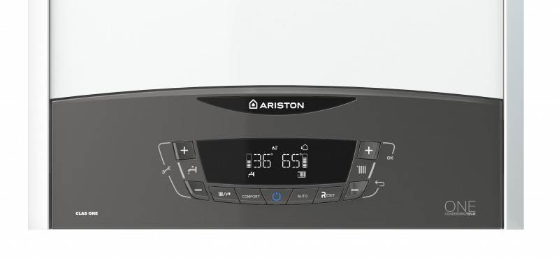 Centrala termica in condensare Ariston CLAS ONE+ WI-FI pentru preparare ACM si incalzire 24 kW