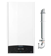 Centrala termica in condensare Ariston GENUS ONE+ WI-FI pentru preparare ACM si incalzire 24 kW, kit evacuare inclus