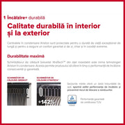 Centrala termica in condensare Ariston Genus One Plus Combi 30 kW si Salus IT500 wifi termostat ambient cu control prin internet, 5 ani garantie
