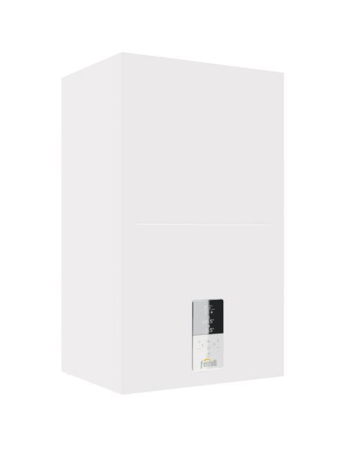 Centrala termica in condensare Ferroli BlueHelix HITECH RRT 24C, kit evacuare inclus