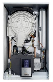 Centrala termica in condensare Ferroli BlueHelix HITECH RRT 24C, kit evacuare inclus