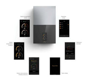 Centrala termica in condensare Ferroli Bluehelix MAXIMA 34C, 34 kW, touch screen 7