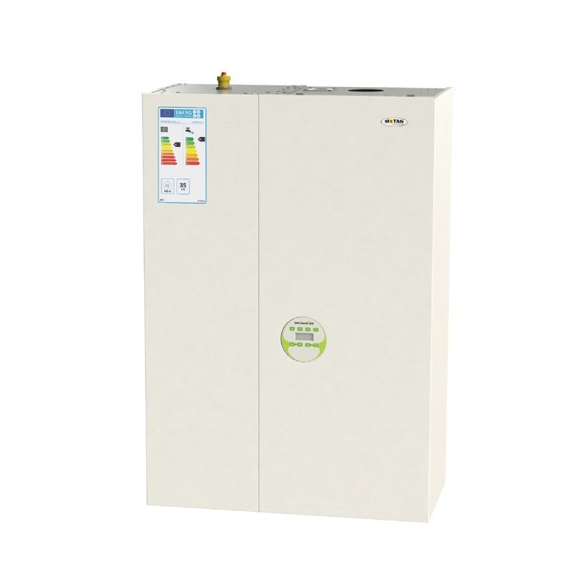 Centrala termica in condensatie Motan MKDens 35 BA PLUS, 35 kW cu boiler incorporat de 40 litri, kit evacuare inclus