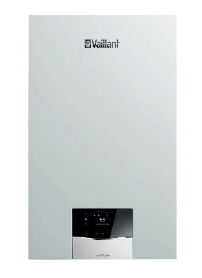 Centrala termica in condensatie Vaillant Ecotec Plus VU 30CS/1-5, 33.3 kW, doar incalzire, kit de evacuare inclus