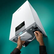 Centrala termica in condensatie Vaillant Ecotec Plus VU 35CS/1-5, 37.7 kW, doar incalzire, kit de evacuare inclus