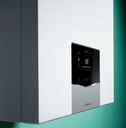 Centrala termica in condensatie Vaillant Ecotec Plus VUW 40CS/1-5, 37.7 kW, incalzire si acm, kit evacuare inclus