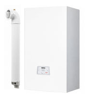 Centrala termica pe gaz conventionala Arca Pixel 29 F, 29 kW, kit