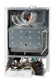Centrala termica pe gaz conventionala MOTAN MaxOPTIMUS 31 KW, tiraj fortat, kit evacuare inclus