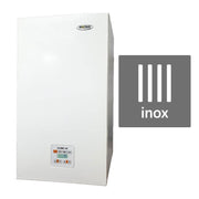 Centrala termica pe gaz cu tiraj fortat Motan Clasic 24, 24 kW, schimbator principal inox, kit evacuare inclus