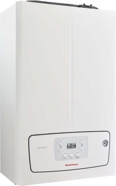 Centrala termica pe gaz in condensare Immergas Victrix Tera 24/28 V2 - 24 kw, kit evacuare inclus