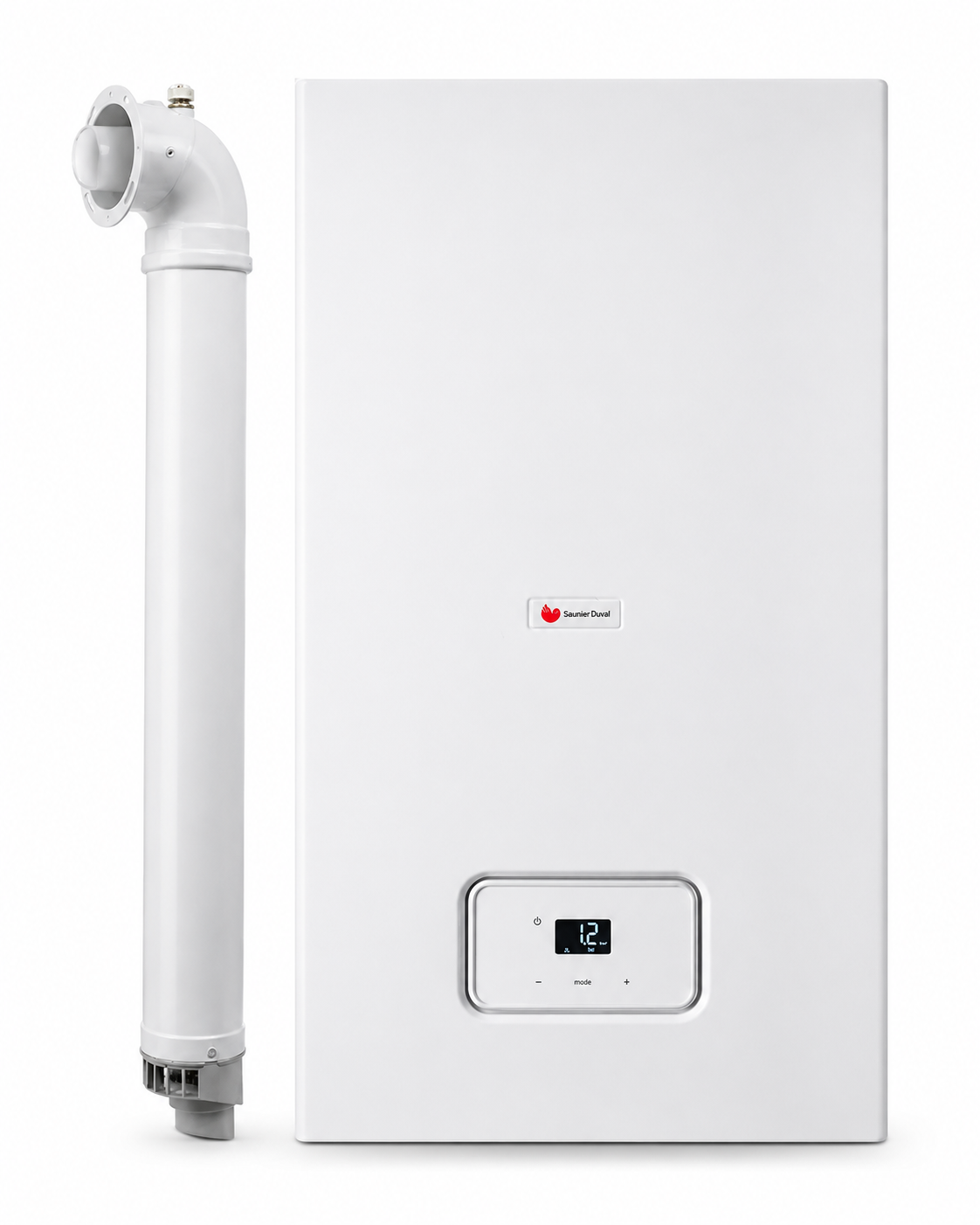 Centrala termica pe gaz in condensare Saunier Duval Semia Condens 25A, kit evacuare inclus