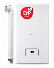 Centrala termica pe gaz in condensare Saunier Duval Semia Condens 25A, kit evacuare inclus