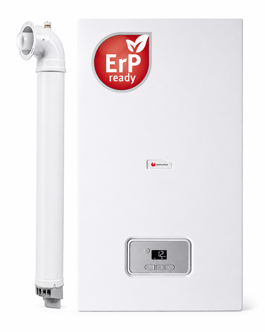 Centrala termica pe gaz in condensare Saunier Duval Thelia Condens 35-A R1, kit evacuare inclus