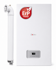 Centrala termica pe gaz in condensare Saunier Duval Thelia Condens 35-A R1, kit evacuare inclus