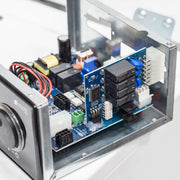 Centrala termica pe peleti Fornello Lidya Compact Plus 25 kw, curatare automata arzator si mecanica schimbator, echipata cu pompa electronica Grundfos, vas expansiune, grup siguranta integrat, arzator inox, clasa A+