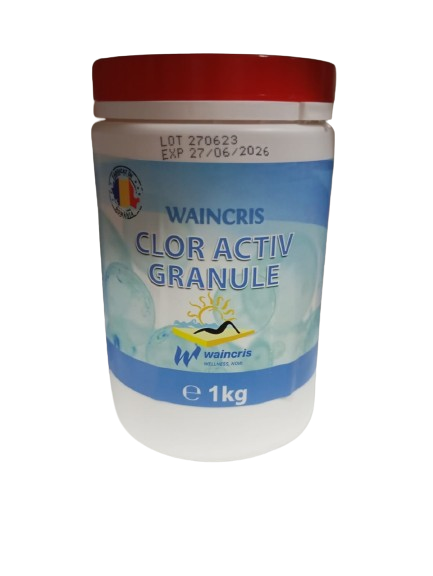 Clor Activ Granule rapid soc piscine 1Kg Waincris