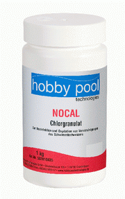 Clor piscine granulat dizolvare rapida Nocal 1kg Hobby Pool Germania