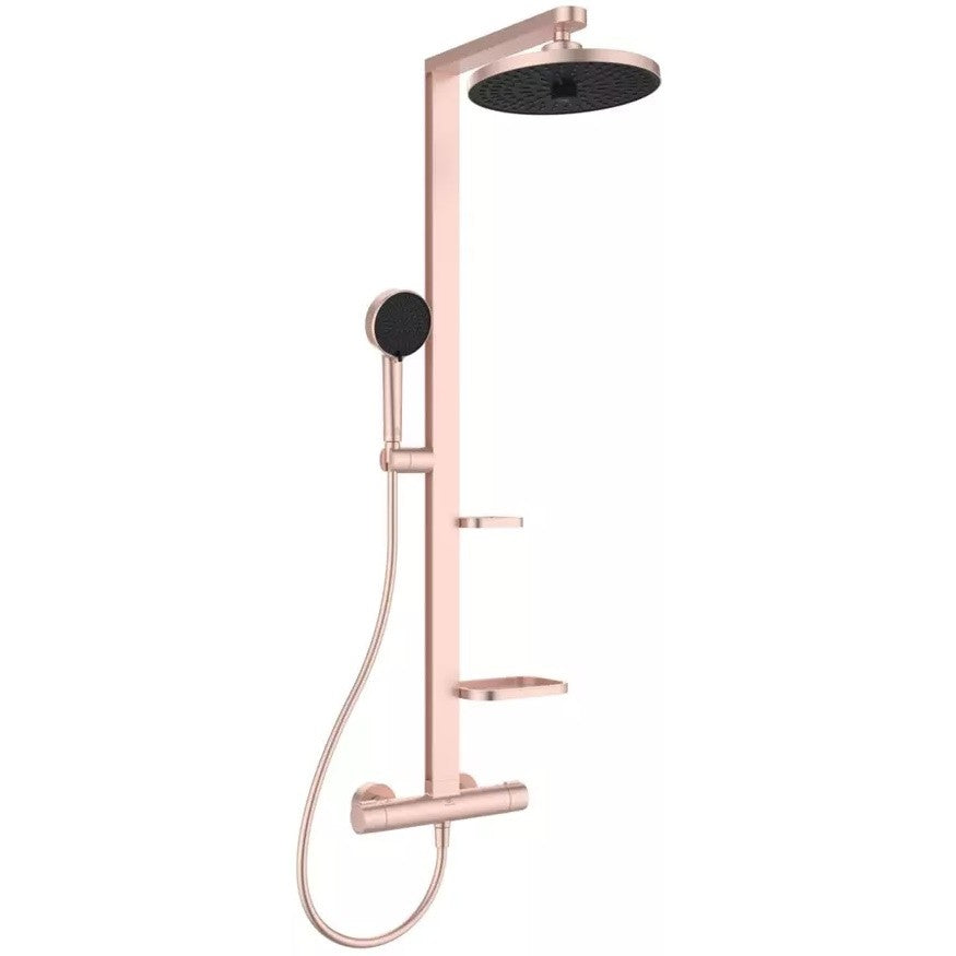 Coloana dus cu baterie si termostat Ideal Standard Ceraflow Alu+ si