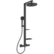 Coloana dus cu baterie si termostat Ideal Standard Ceraflow Alu+ si