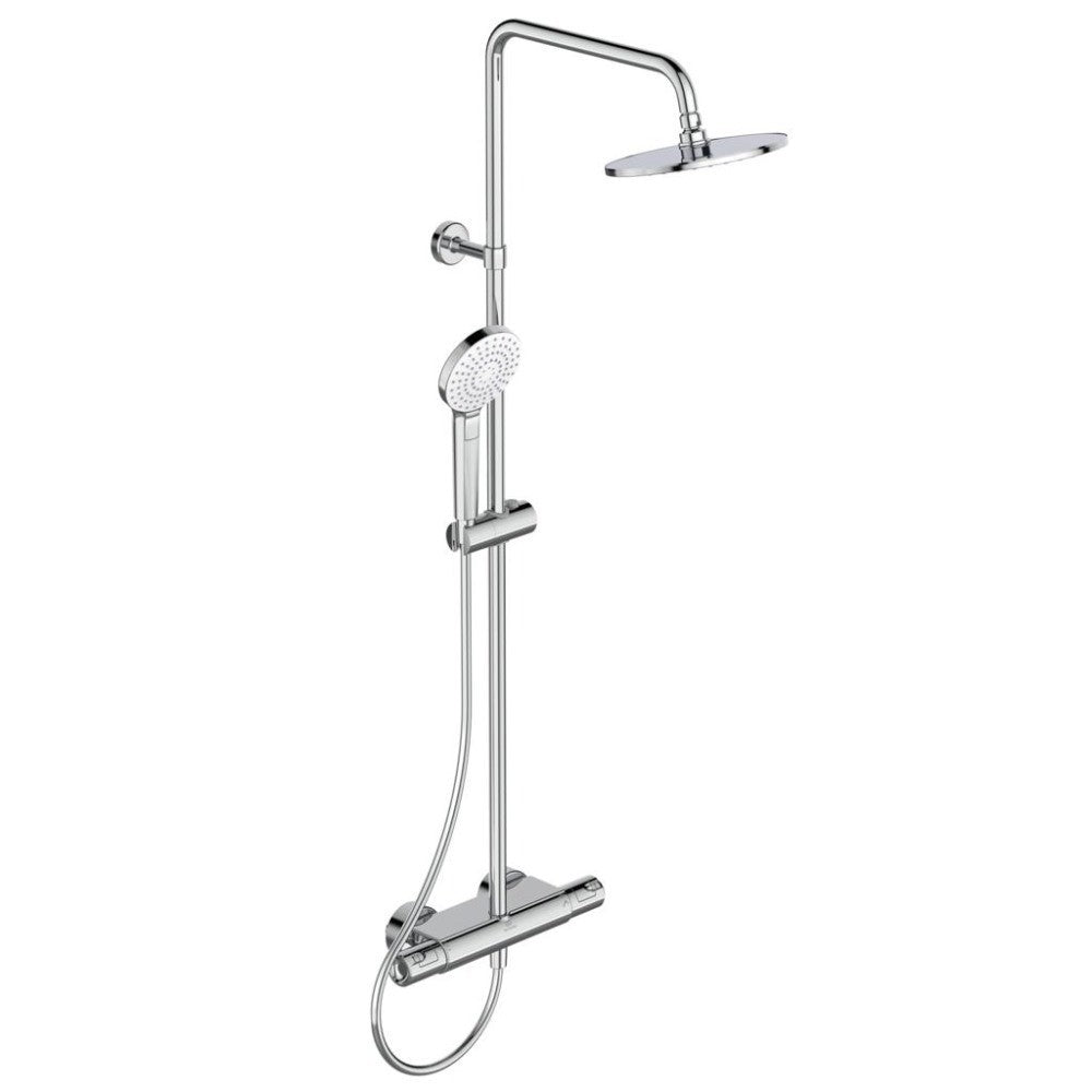 Coloana dus cu baterie si termostat Ideal Standard CeraTherm T50, si
