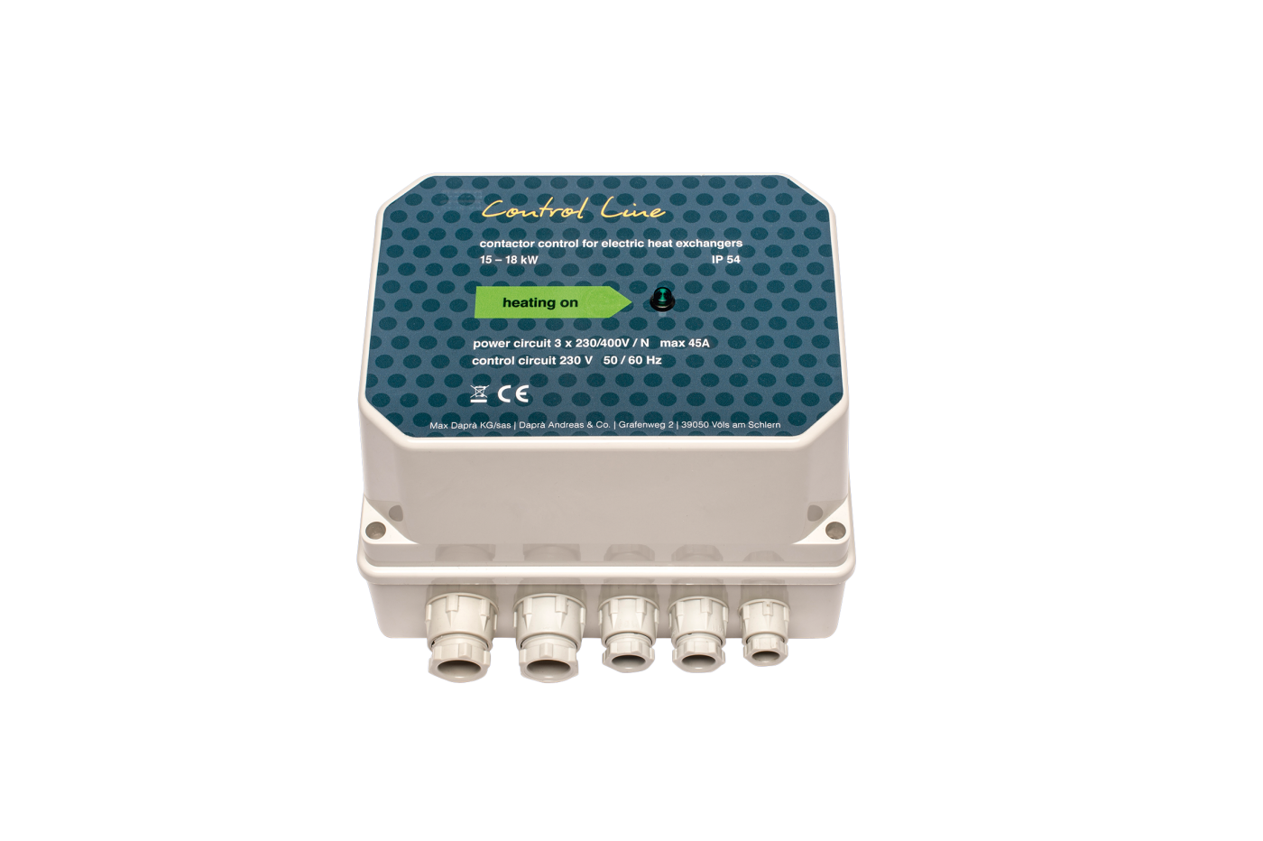 Panou pentru incalzitor electric apa 15 - 18 kW