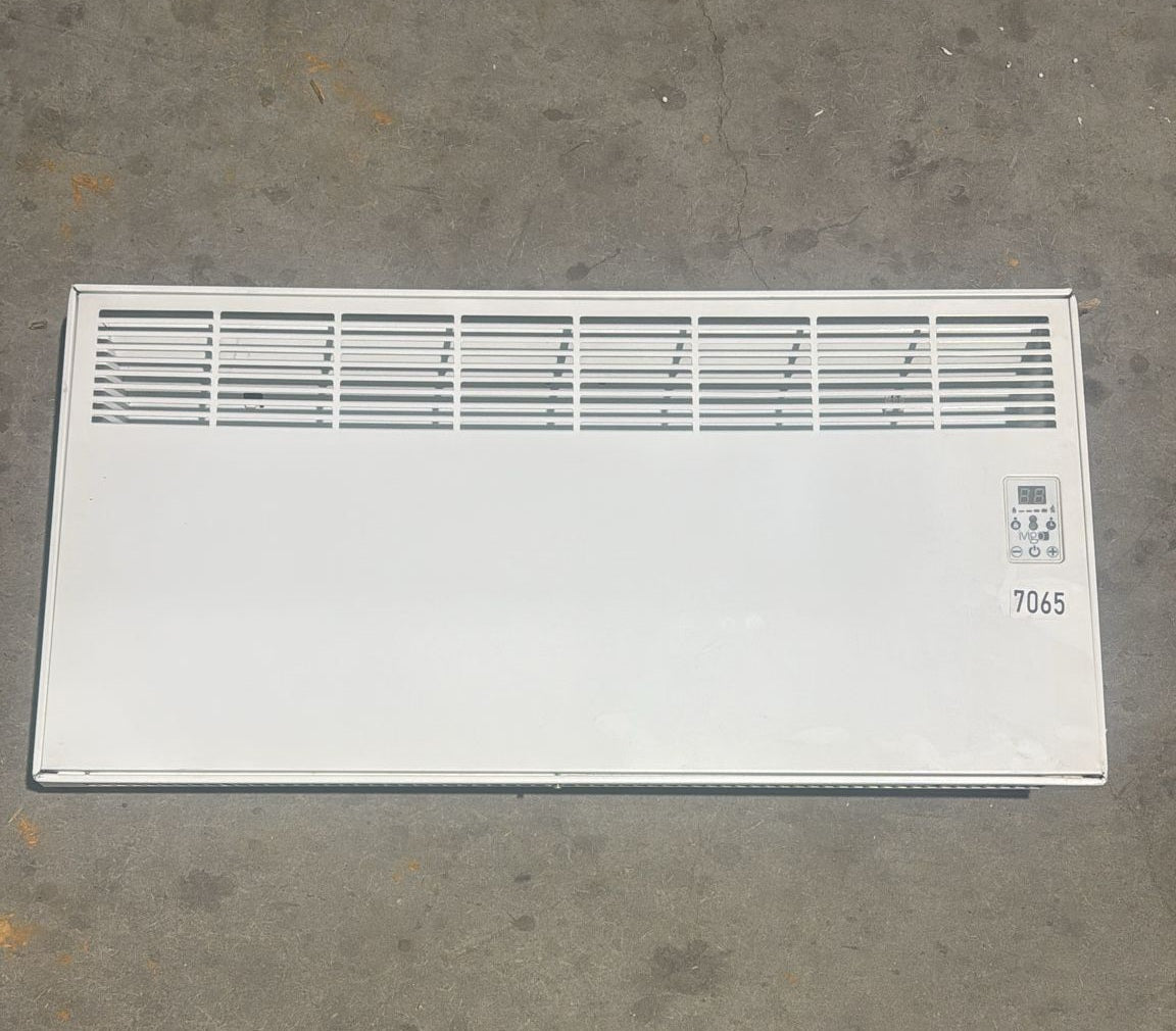 PRODUS RESIGILAT SAU USOR LOVIT DAR IN PERFECTA STARE DE FUNCTIONARE 7065 !!!  Convector de perete sau pardoseala iVigo DIGITAL EPK 2000 W White, control electronic, Termostat de siguranta, termostat reglabil, IP 24, pentru 24 mp, ERP 2018