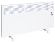 Convector de perete sau pardoseala iVigo DIGITAL EPK 2000 W White, control electronic, Termostat de siguranta, termostat reglabil, IP 24, pentru 24 mp, ERP 2018