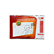 Convector de perete sau pardoseala iVigo DIGITAL EPK 2500 W White, control electronic, Termostat de siguranta, termostat reglabil, IP 24, pentru 28 mp, ERP 2018