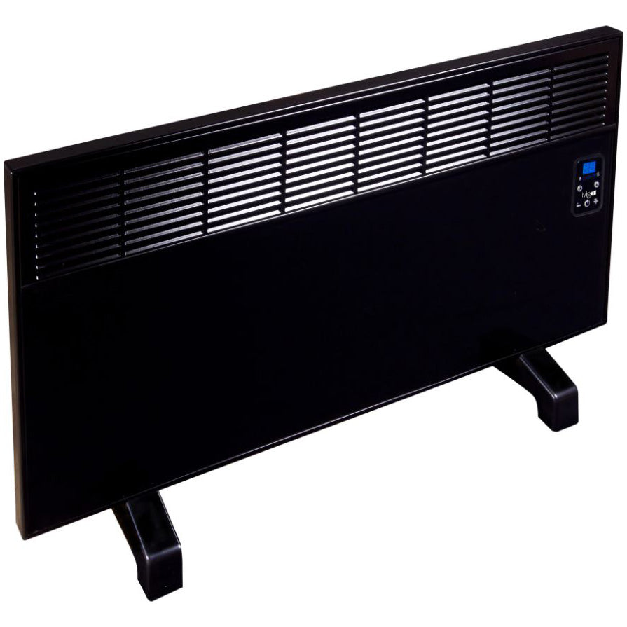 Convector de perete sau pardoseala Vigo EPK 2500 W Black Glass,