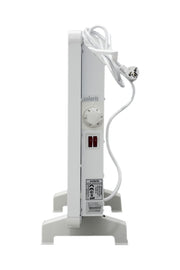 Convector electric Solaris, putere 1000 W, control mecanic, Termostat de siguranta, termostat reglabil, IP 24, ERP 2018, pana la 12 mp