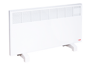 Convector iVigo Manual EPK 2500 W White, control mecanic, Termostat de siguranta, termostat reglabil, IP 24, pentru 28 mp, ERP 2018