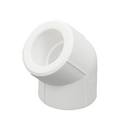 Cot PPR, D 25 x 25 mm, alb, 45 grade | Mesterul Minune