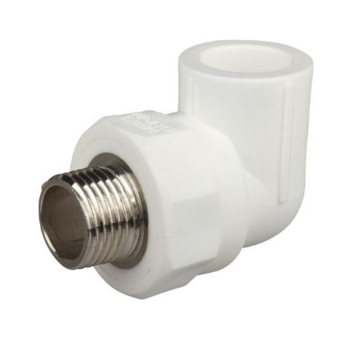 Cot PPR, FE, D 25 mm x 1/2", alb, 90 grade