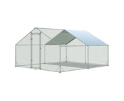 Cotet (tarc) pasari 4x3x1.95m, otel galvanizat