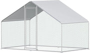 Cotet (tarc) pasari 3x2x1.95m, otel galvanizat