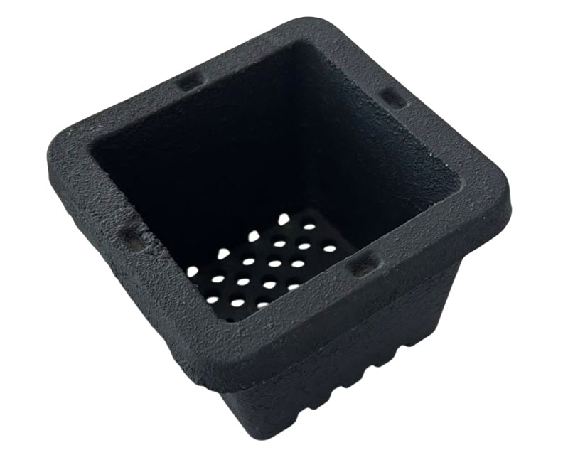 Creuzet (focar) din fonta pentru Semineu pe peleti cu aer cald Fiama Fuoco 8 kW - (PIESA ORIGINALA)