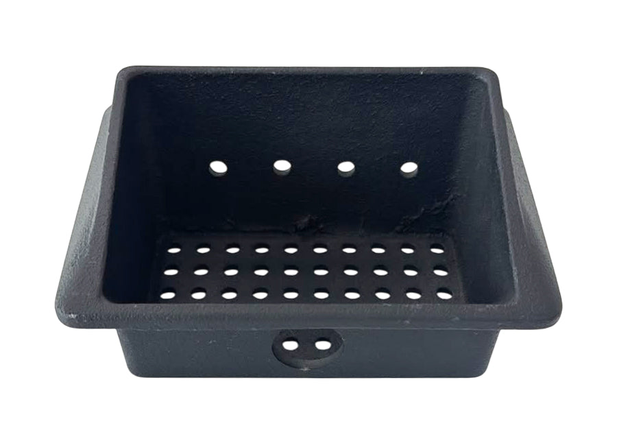 Creuzet (focar) din fonta pentru Semineu pe peleti cu aer cald Fiama Maxima/Insert - (PIESA ORIGINALA)