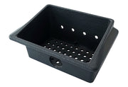 Creuzet (focar) din fonta pentru Semineu pe peleti cu aer cald Fiama Maxima/Insert - (PIESA ORIGINALA)