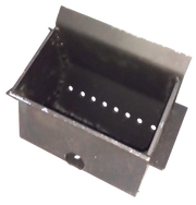 Creuzet (focar) din otel pentru centrale/termoseminee pe peleti Fornello Pellet King 35 sau 40 kW