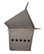 Creuzet (focar) din otel pentru centrale/termoseminee pe peleti Fornello Pellet King 35 sau 40 kW