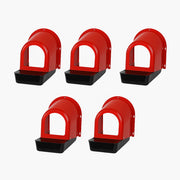 Cuibar pentru păsări NG-01 roșu – set 5 bucăți