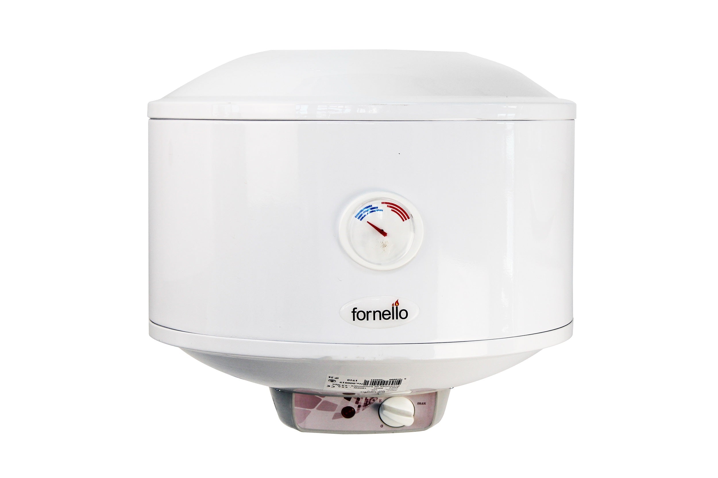 Boiler electric Fornello Titanium Plus 30 litri, 1500 watt, reglaj