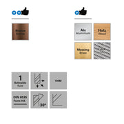 Freza cu 1 canelura, Alcrona, Datron 0068934L, 4.0x6.0mm